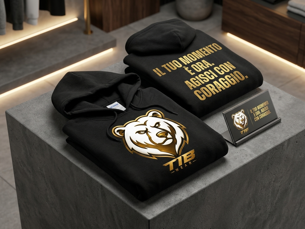 🖤 TIB Hoodie™ — The Italian Beast