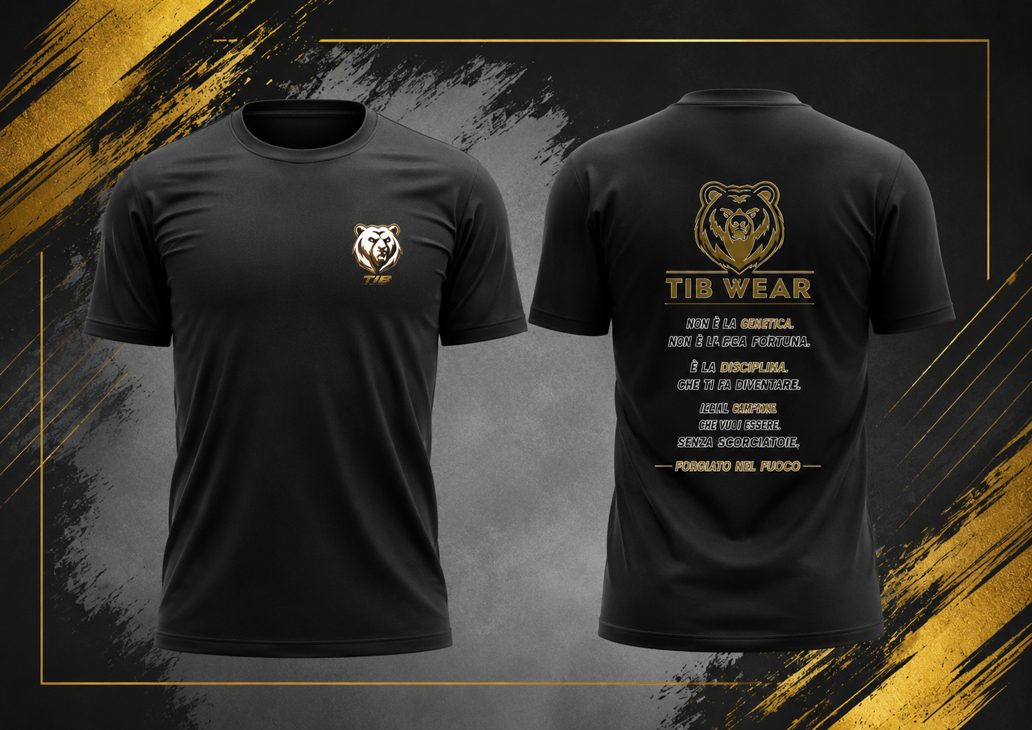 TIB WEAR Performance T-Shirt – Hard Edition